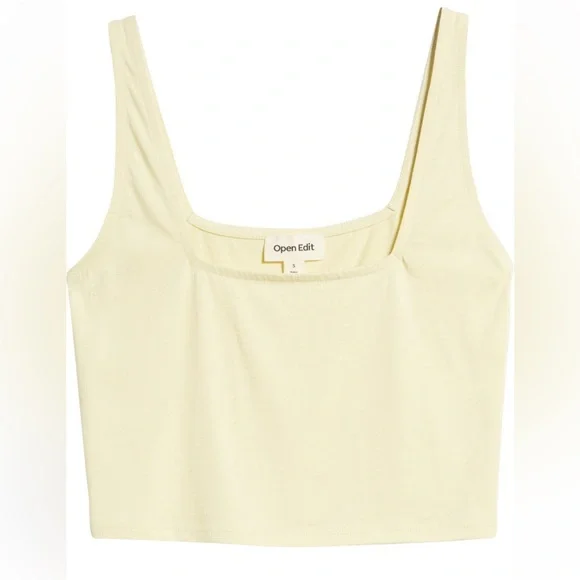 OPEN EDIT ✨ SQUARE NECK TANK NWT - Picture 5 of 12